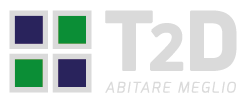 Logo T2D Leader Italiano produzione di Laterizi